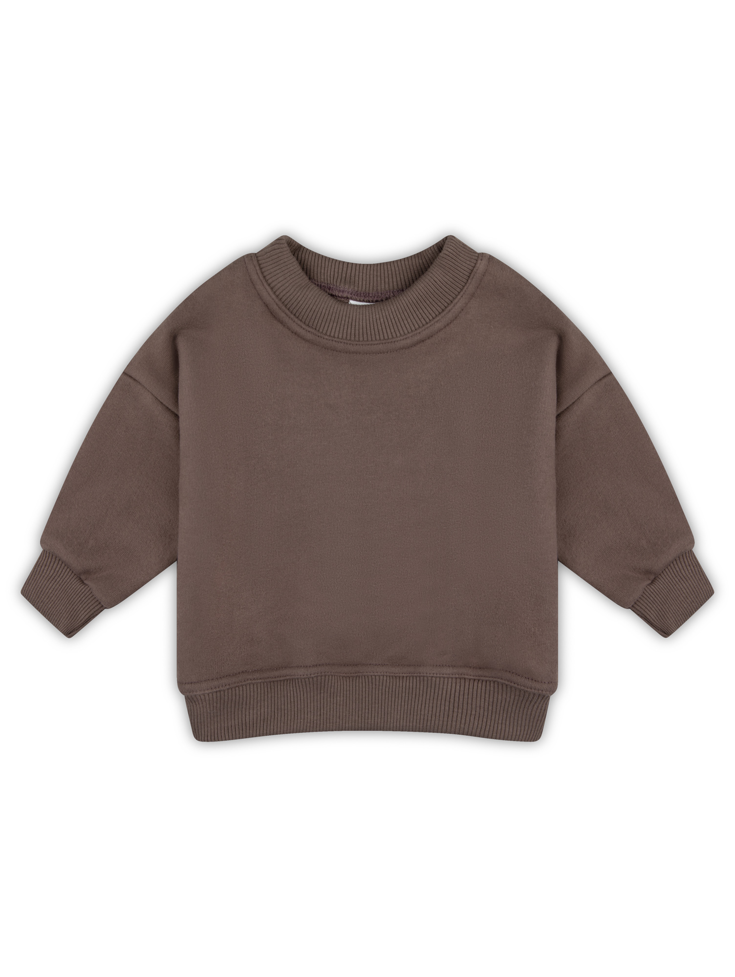 brazowa bluza dla niemowlaka handmade