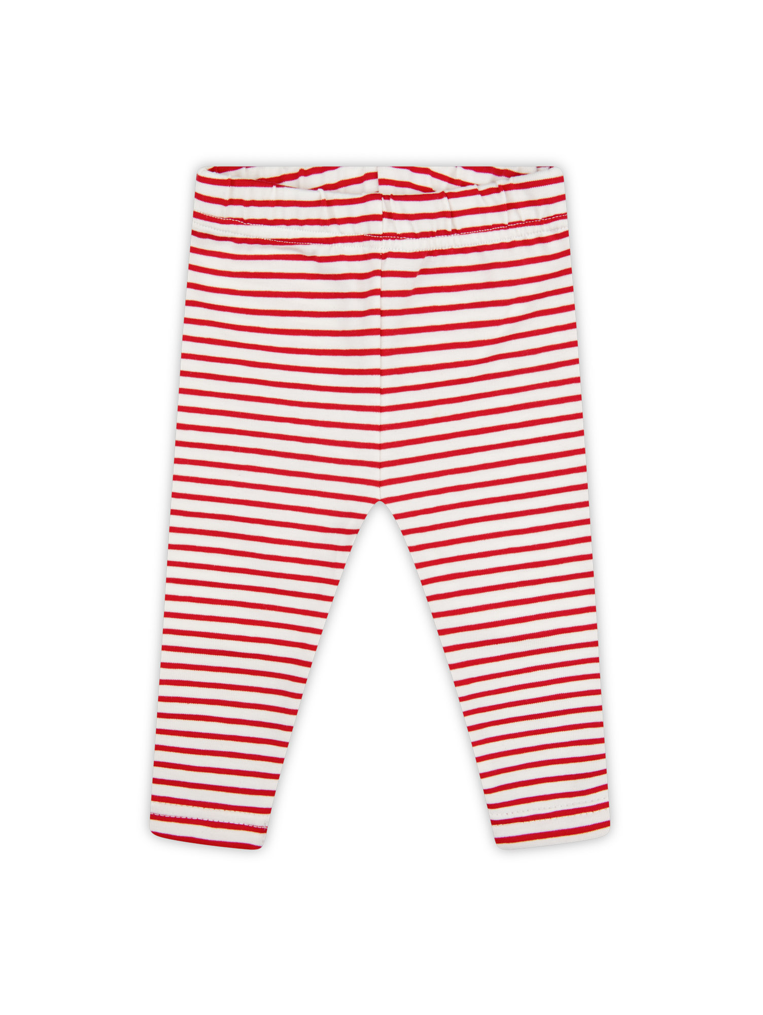 klasyczne bawełniane legginsy w paski dla dziewczynki lub chłopca handmade