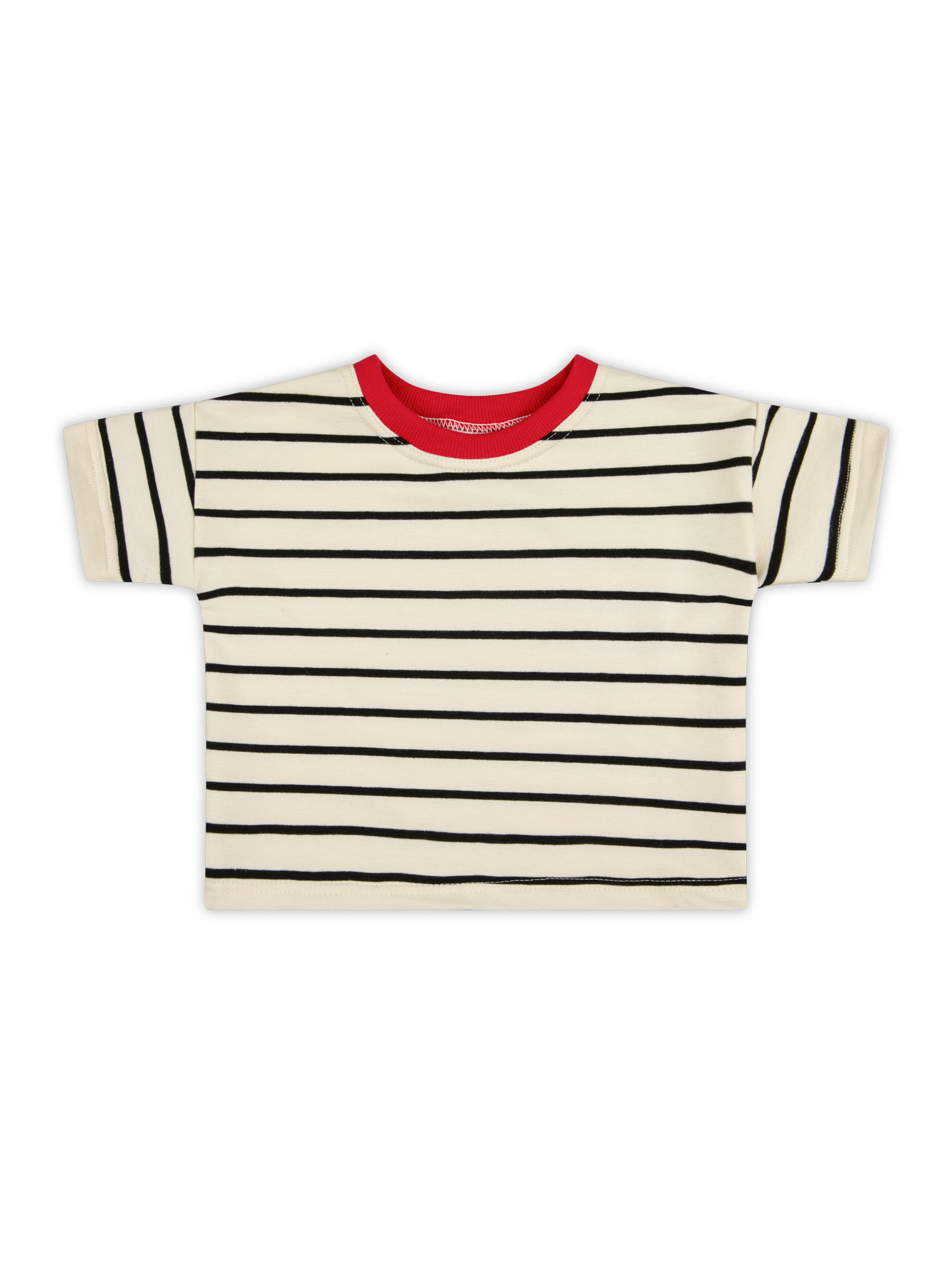 bluzka w paski dla dziecka na wiosnę handmade