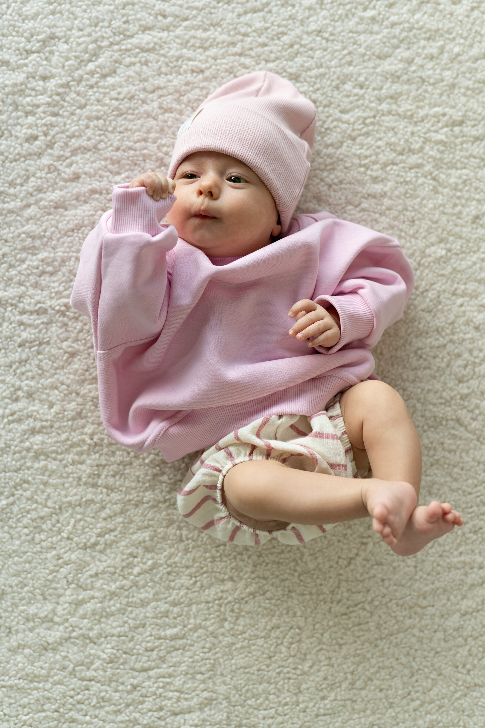 Czapka Pastel Pink - obrazek 3