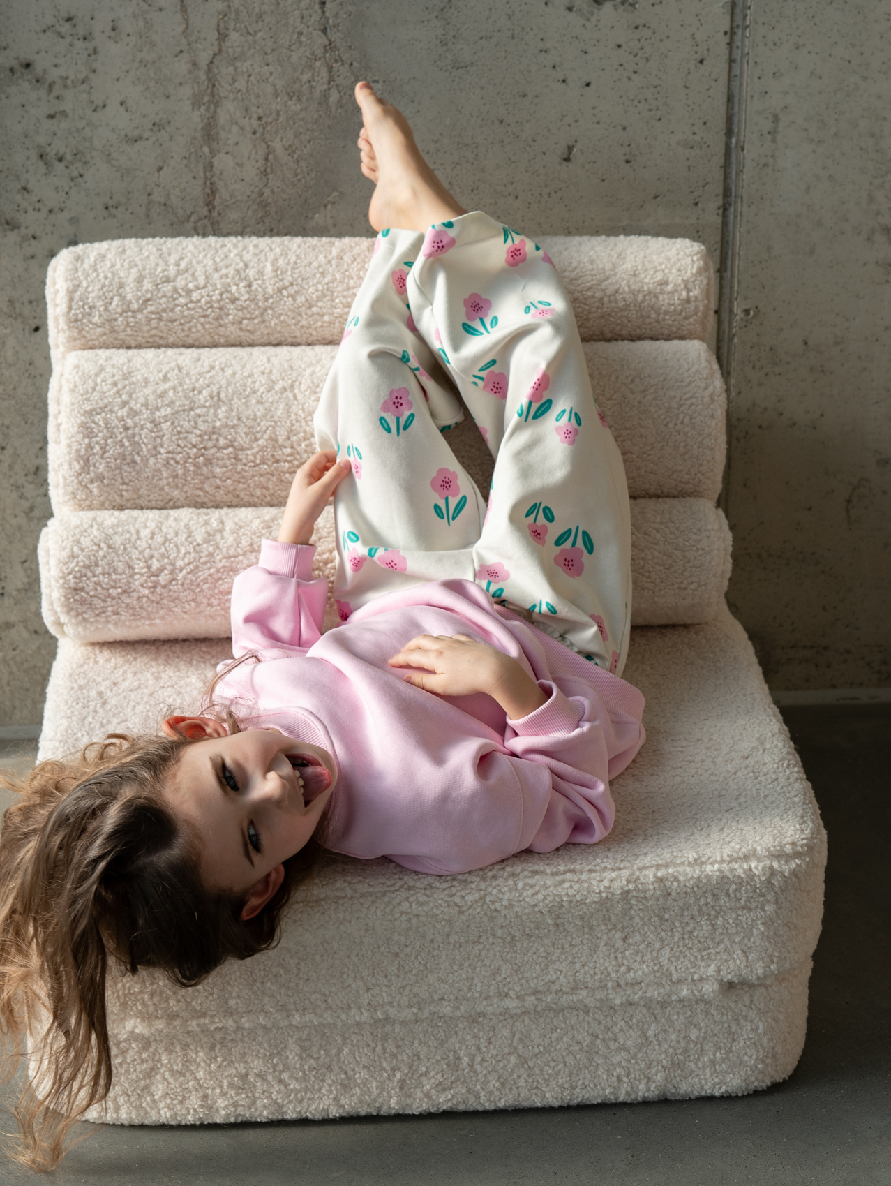 Spodnie culottes Floral Garden