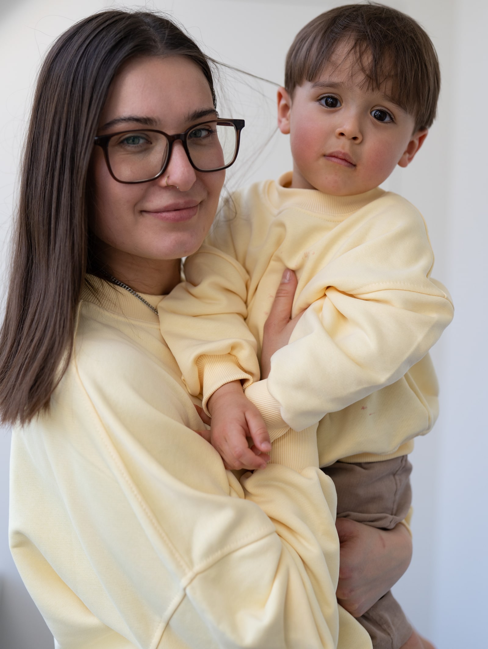 Zestaw bluz Butter Yellow (Mama i dziecko)