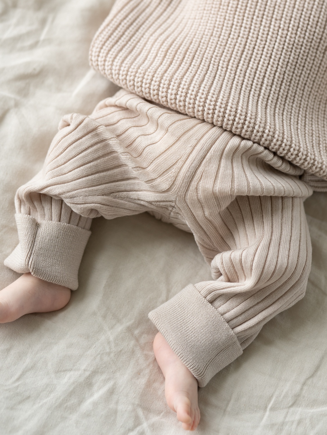 Legginsy merino dla niemowlaka