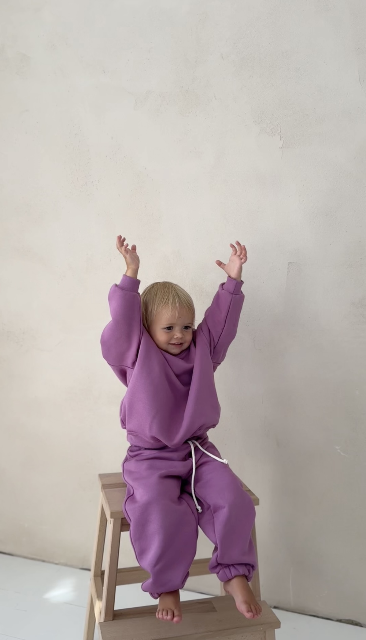 Zestaw dresowy Berry Mist dla dzieci 1