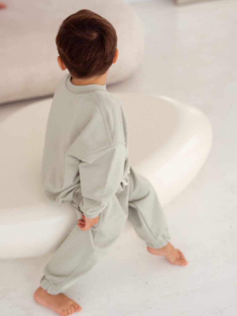 Zestaw dresowy Seagrass - dresy dla dzieci i niemowląt 1