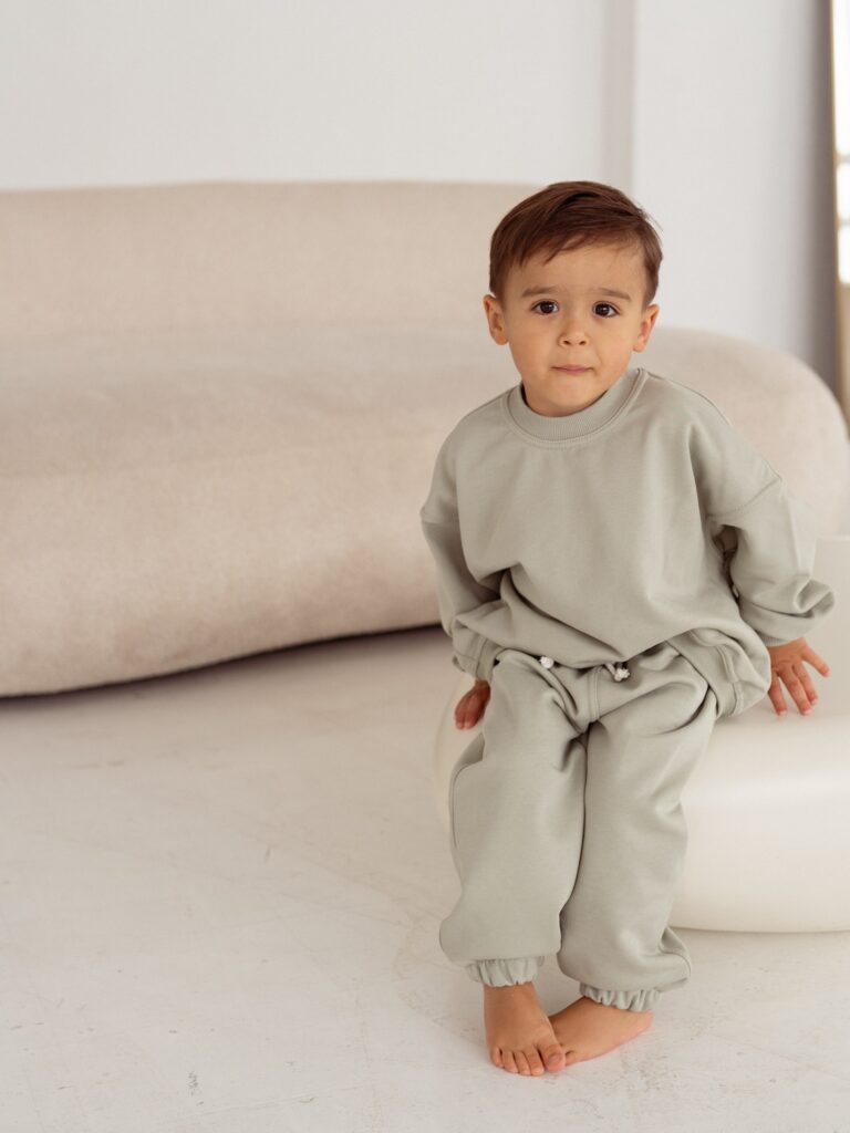 Zestaw dresowy Seagrass - dresy dla dzieci i niemowląt 1