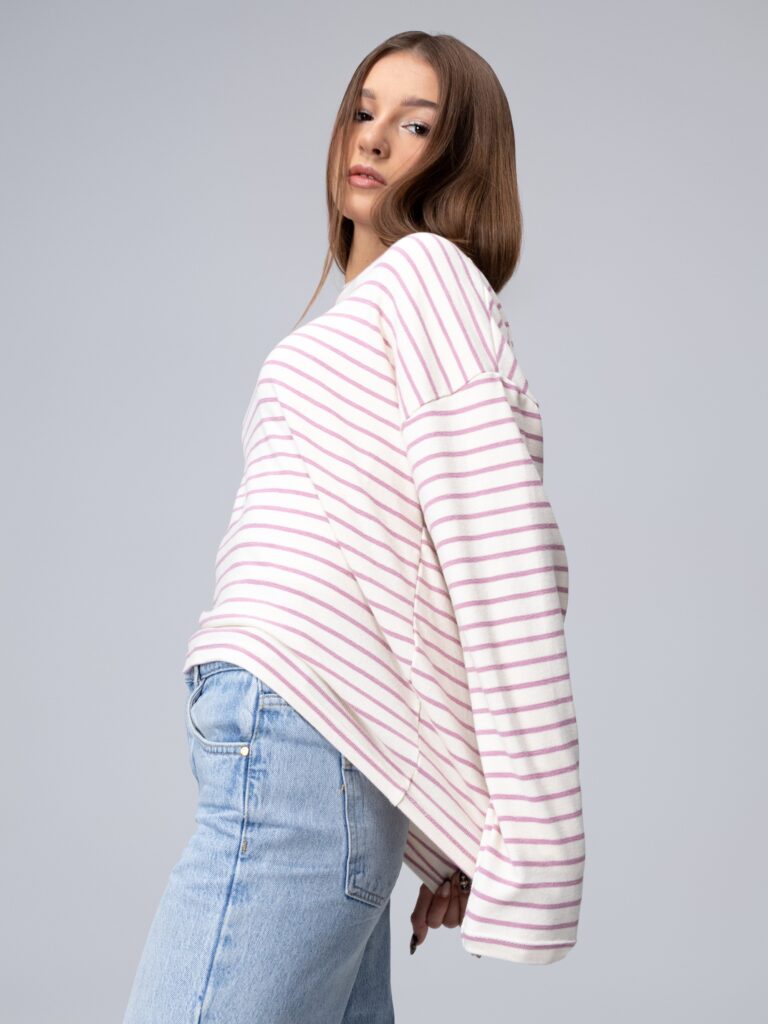Longsleeve Pink Stripes