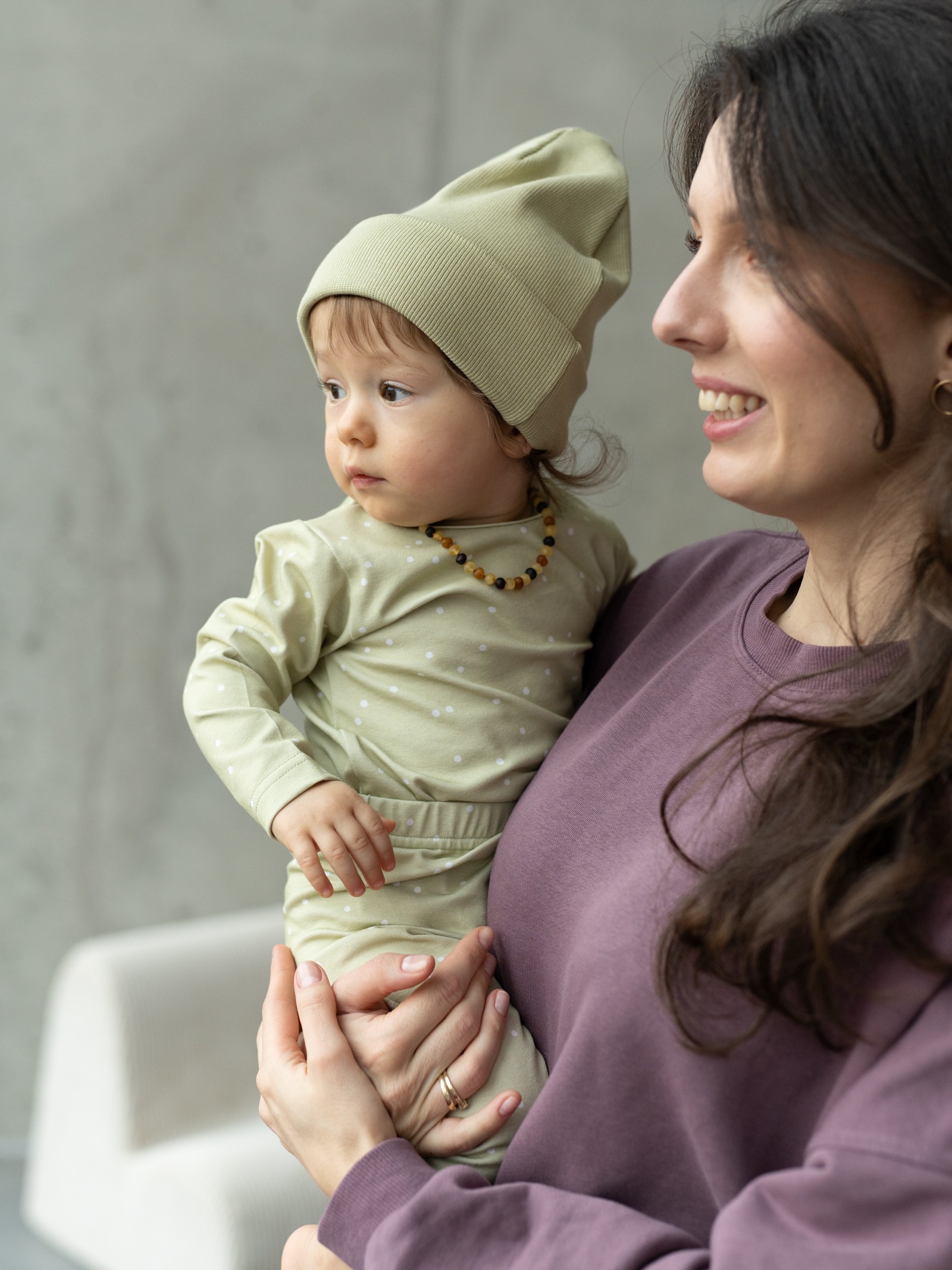 Body Niemowlęce Lemon Dots – Trawa Cytrynowa w Kropki