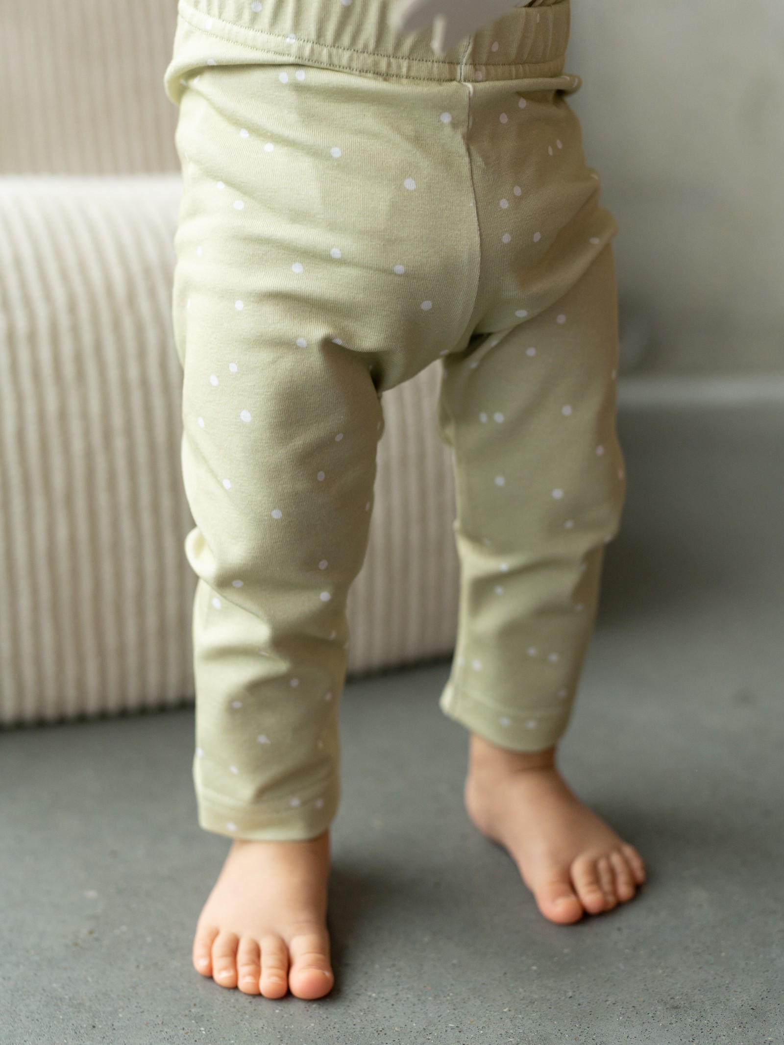 Legginsy Niemowlęce Lemon Dots