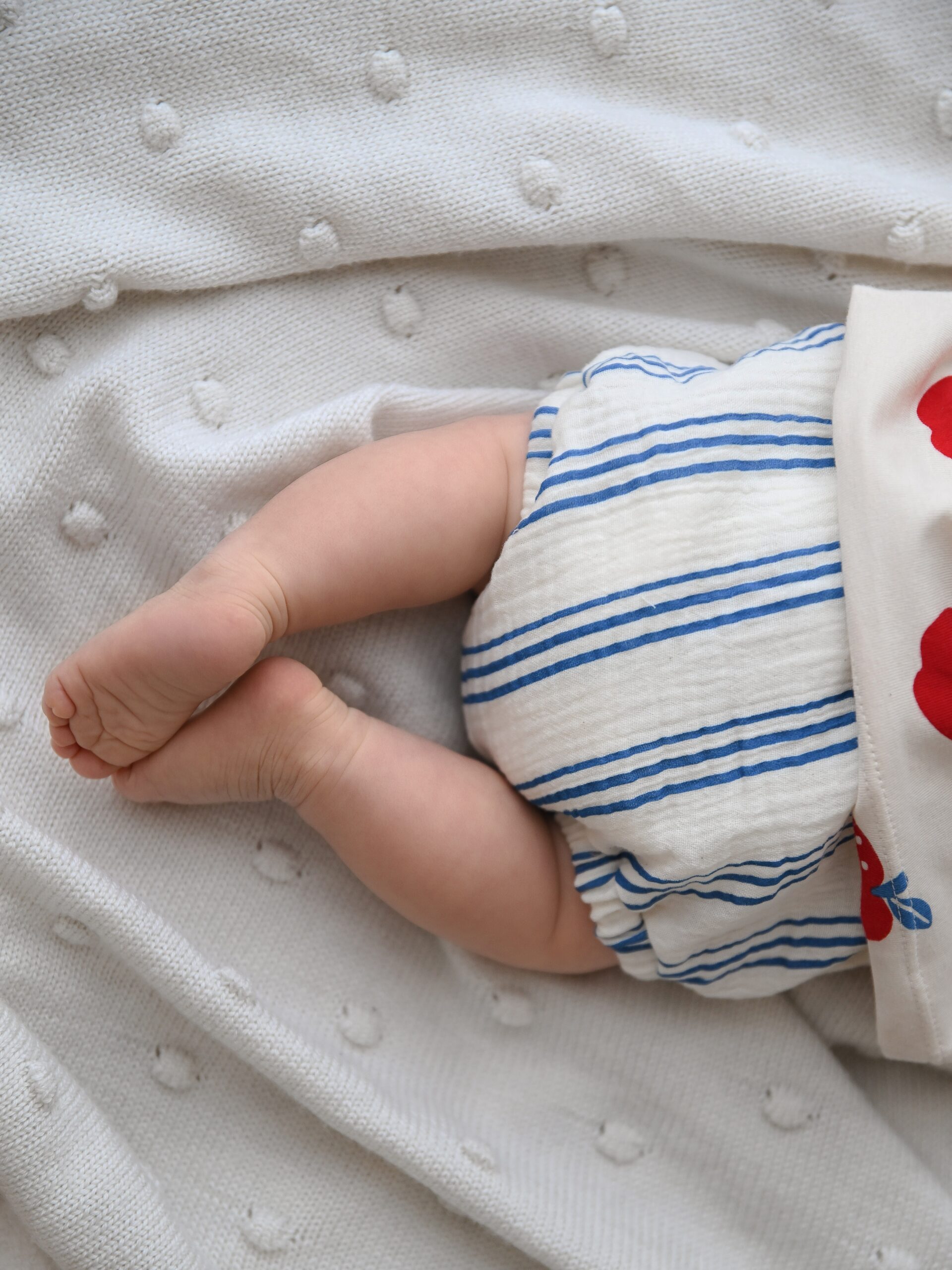 Bloomersy Muślinowe Blue Stripes