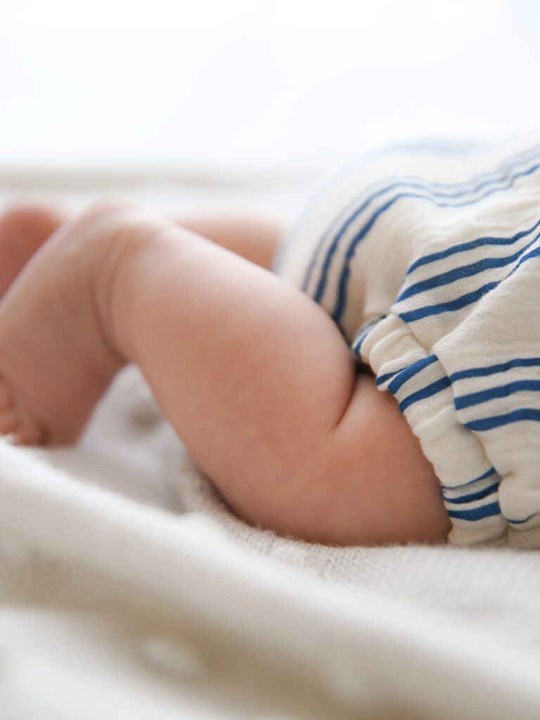 Bloomersy Muślinowe Blue Stripes