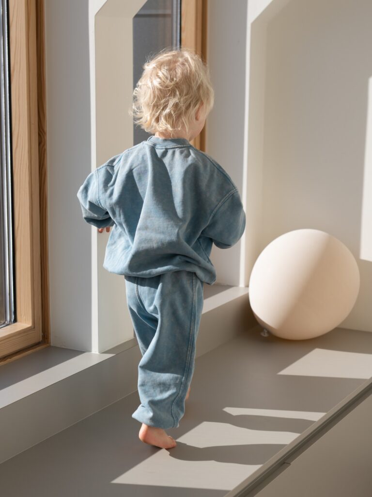 Bluza Dziecięca Oversize Storm Blue