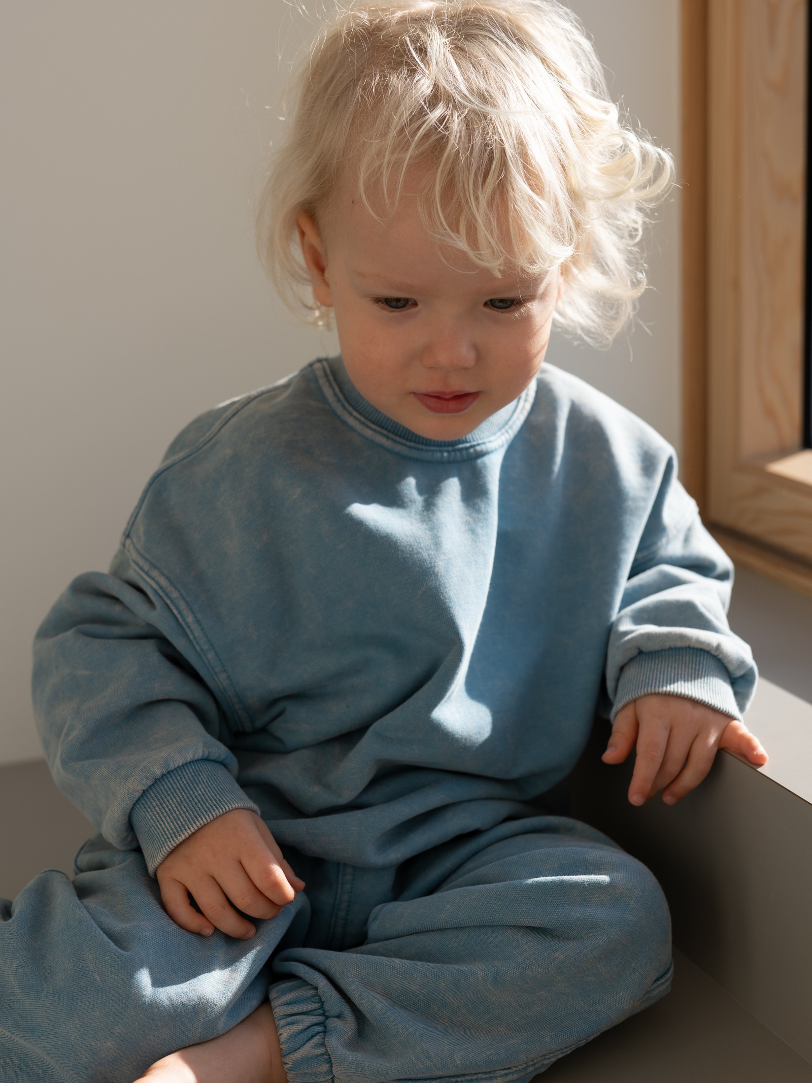 Bluza Dziecięca Oversize Storm Blue