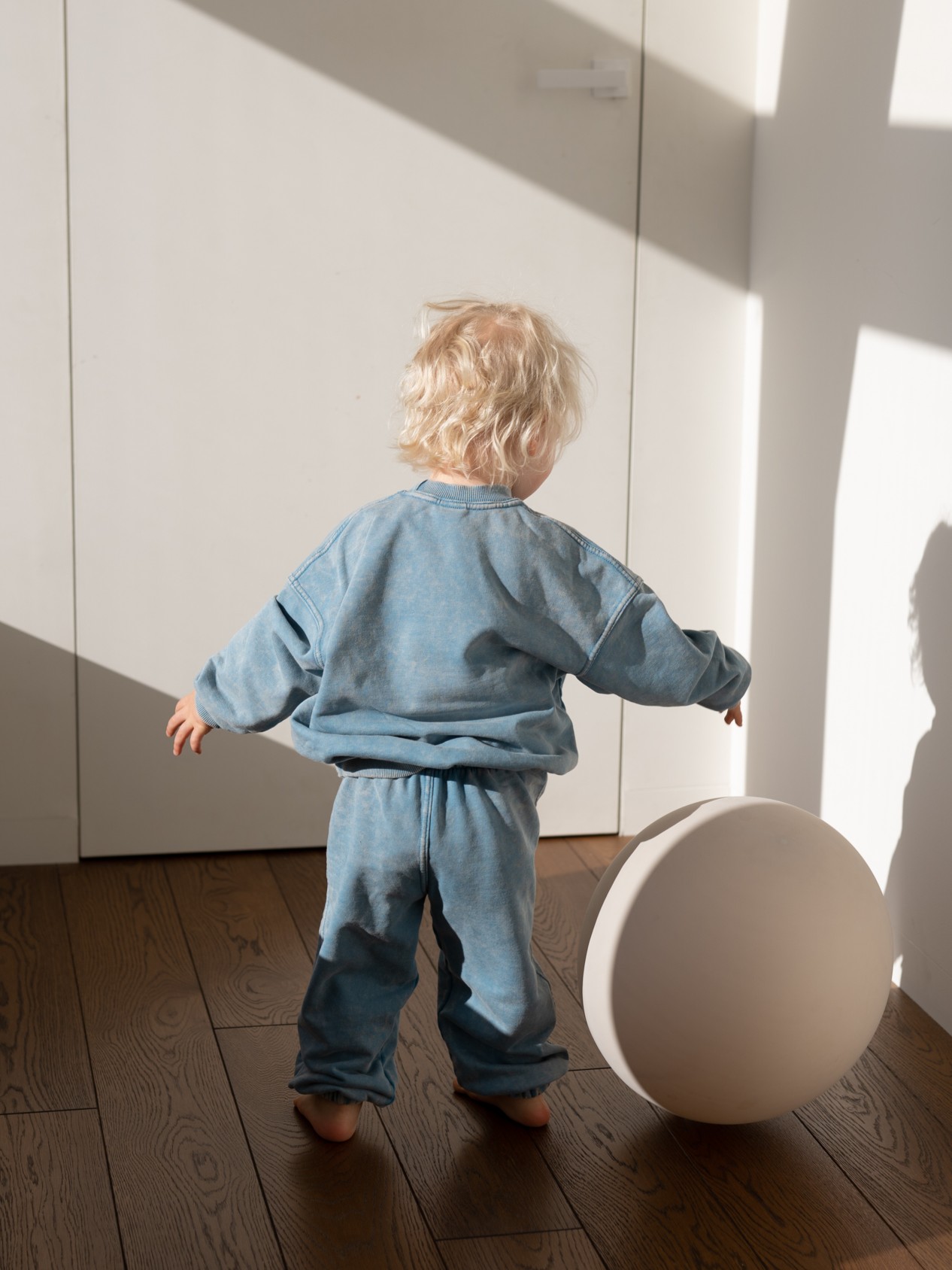 Bluza Dziecięca Oversize Storm Blue