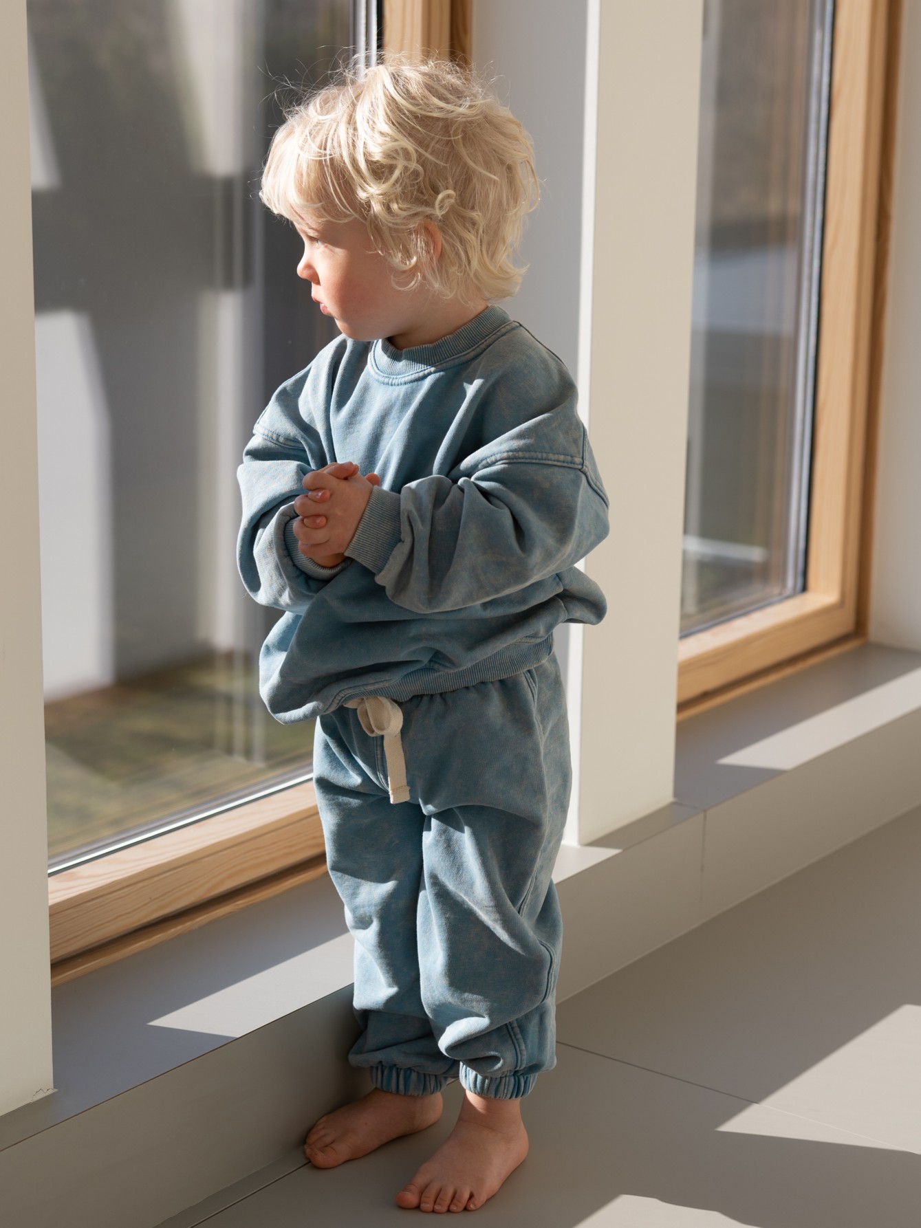 Bluza Dziecięca Oversize Storm Blue