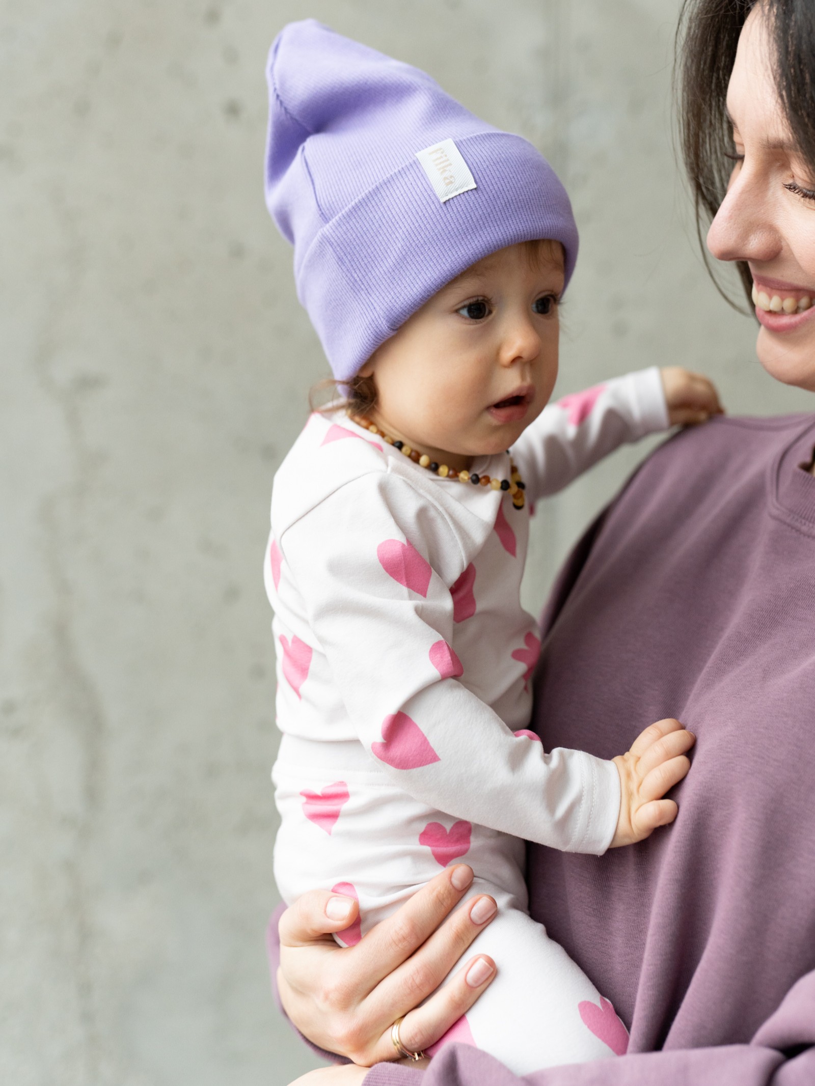 Body Niemowlęce w Różowe Serduszka – Pink Heart