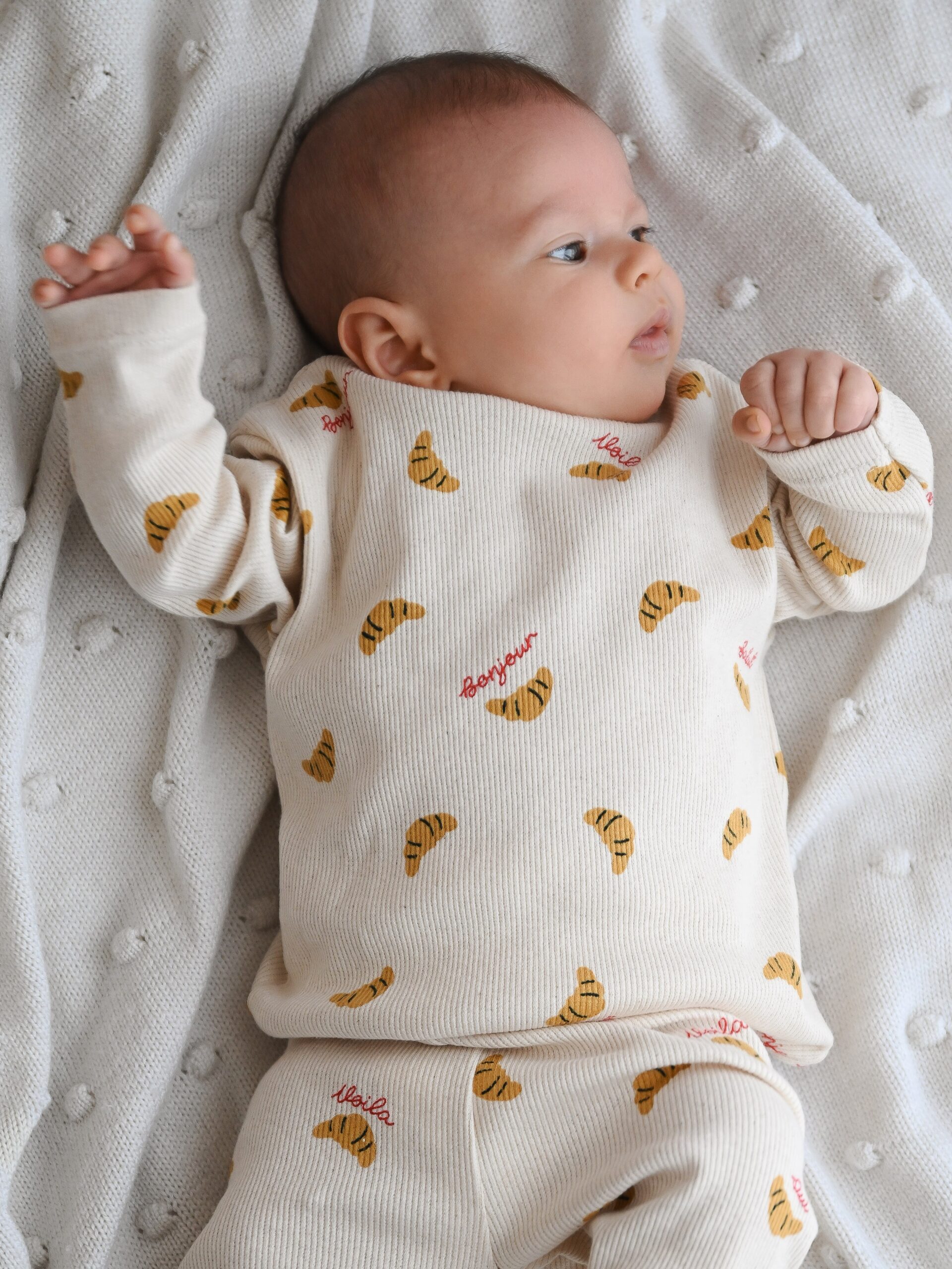 Longsleeve Niemowlęcy Tiny Croissant