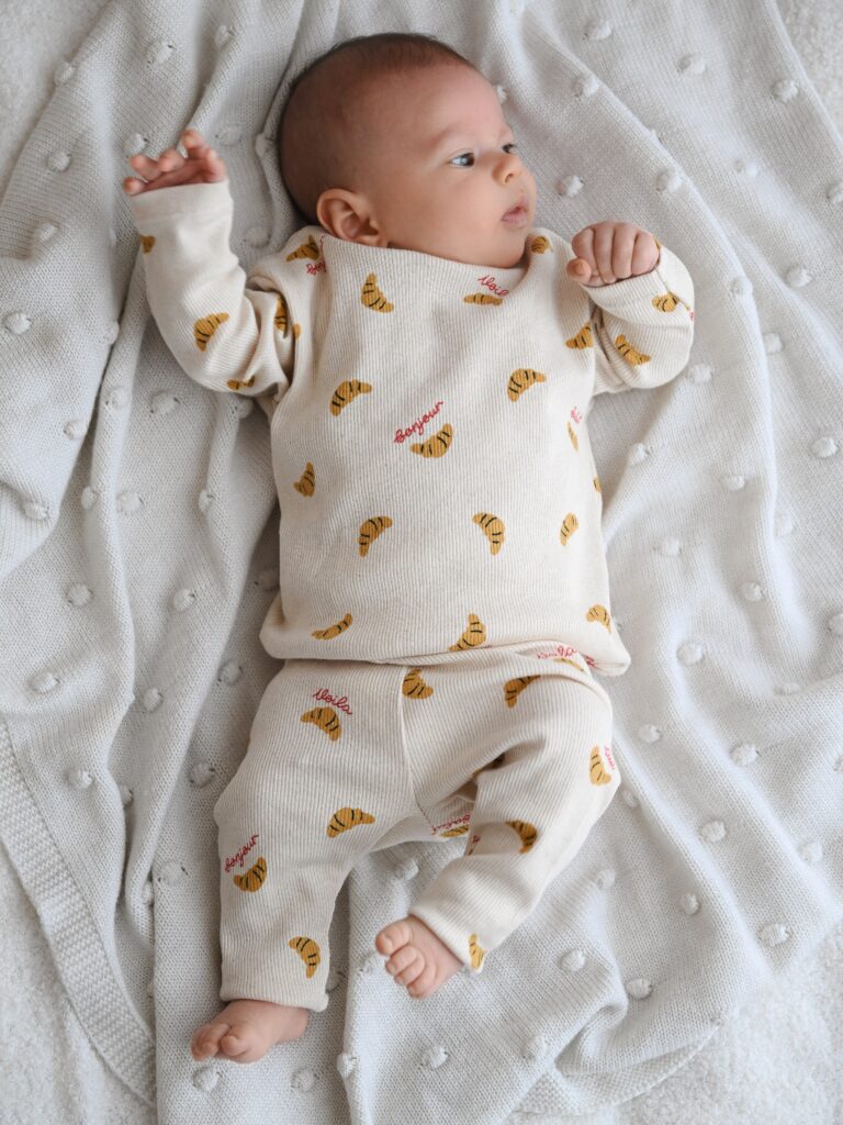 Longsleeve Niemowlęcy Tiny Croissant