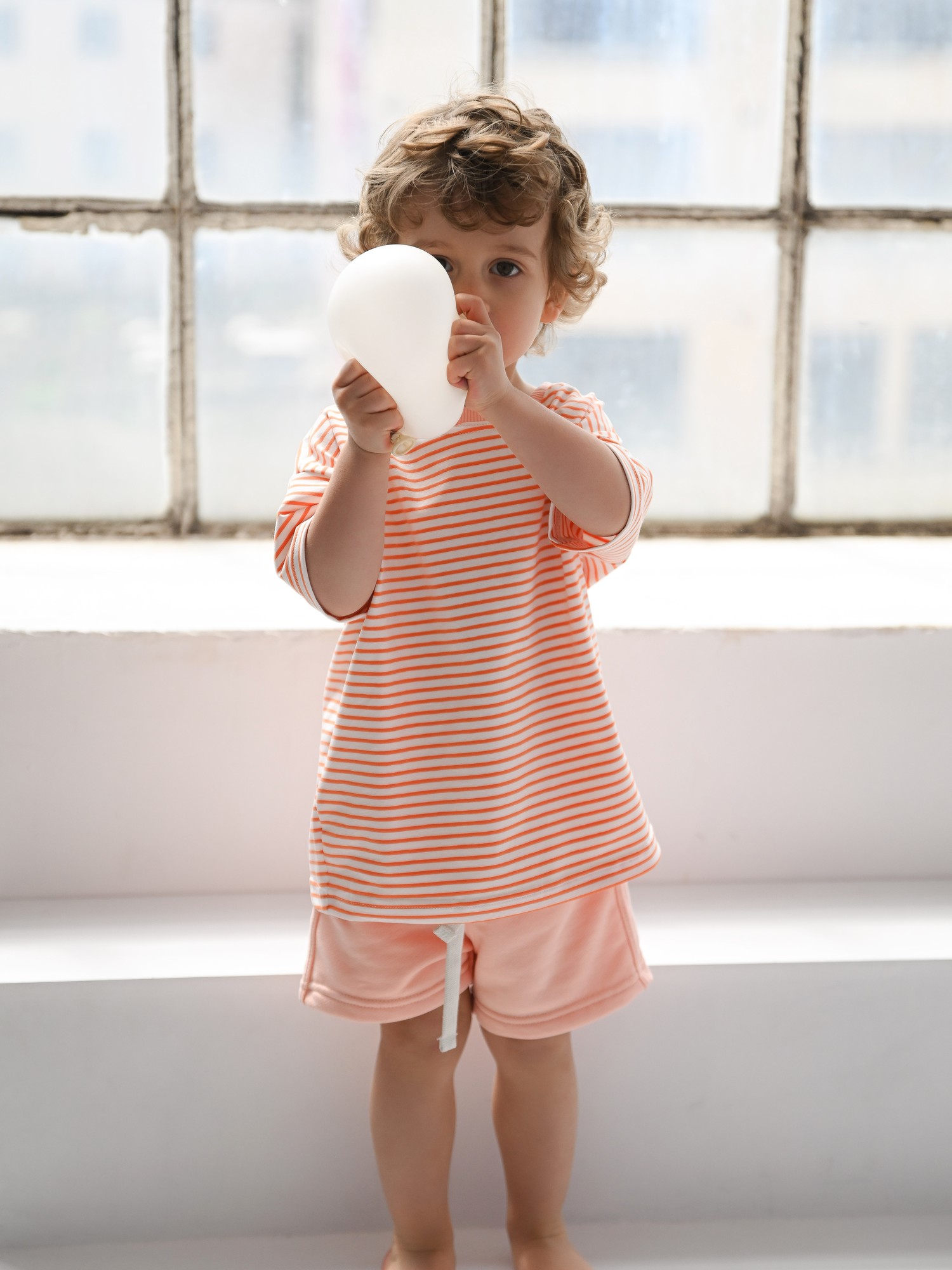 Szorty Dresowe Peach Fuzz Mini
