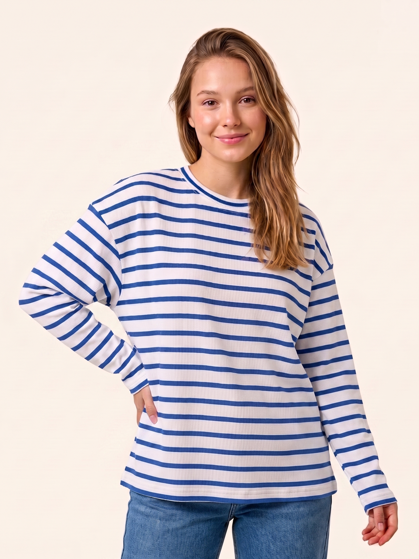 Longsleeve Damski Sailor Blue